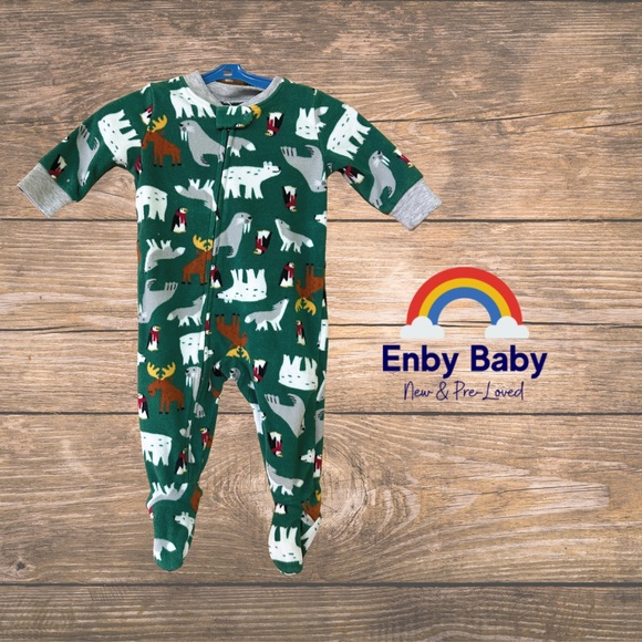 3m Fleece Pyjama with Zipper - Picture 1 of 5